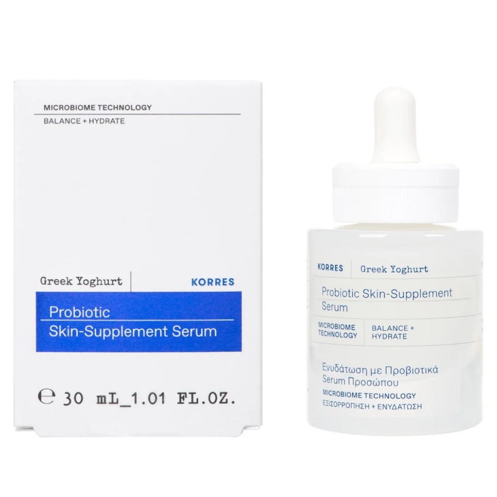 *NIB* Korres Greek Yoghurt Probiotic Skin-Supplement Serum, 30 mL